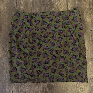 Vintage Betsey Johnson Devil Mini Skirt Size Small